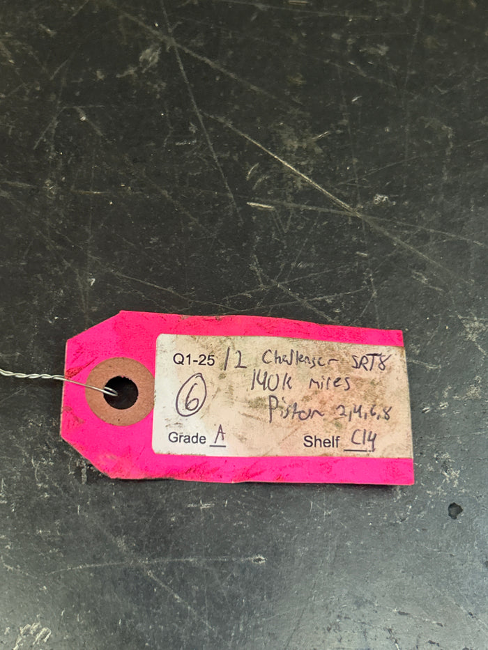 11-23 DODGE CHARGER CHALLENGER 6.4L ENGINE MOTOR CYLINDER CONNECTING PISTON