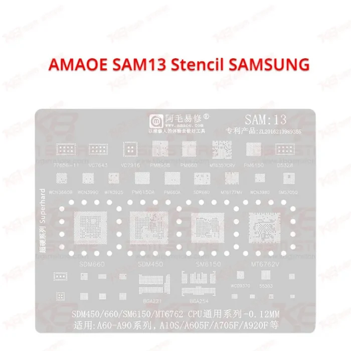 AMAOE SAM13 Stencil SAMSUNG
