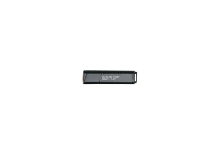 ASG 7,2V 500mah batteri til el pistol, hvid baggrund