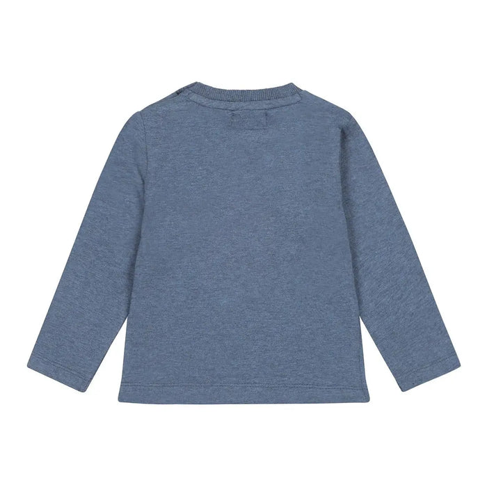 Boys Shirt Blue Melange Champions | Dirkje - Dirkje