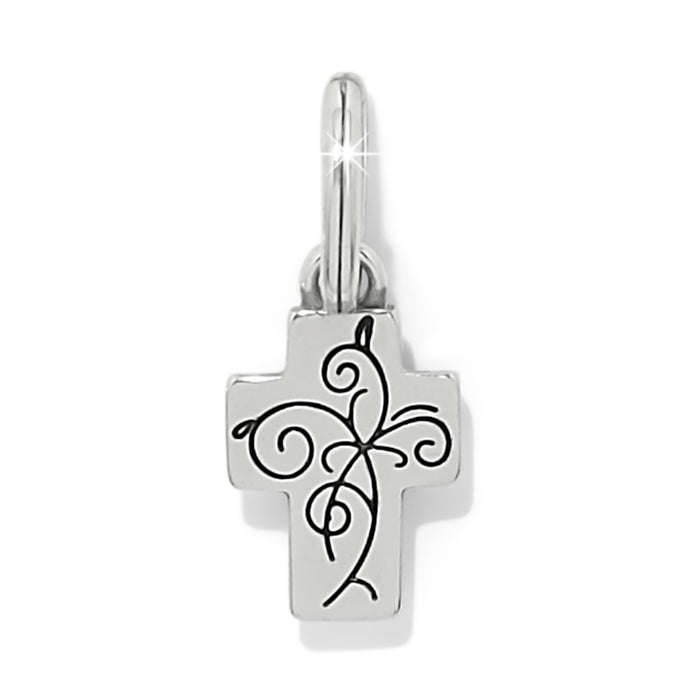 Brighton - Crystal Cross Charm