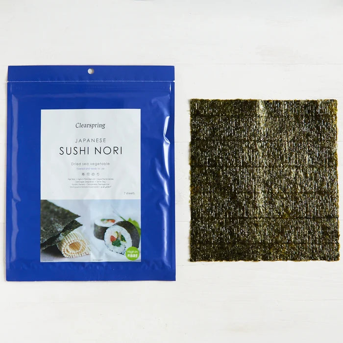 Clearspring Nori Sushi Sheets Toasted 7 Sheets