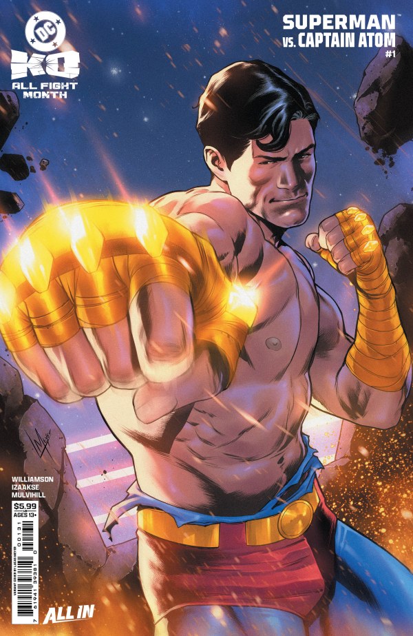 DC K.O.: Superman vs. Captain Atom #1 Cover C Lucas Meyer Variant