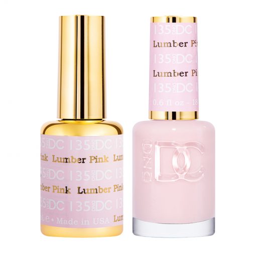 DND DC Gel Nail Polish Duo 135 - Lamber Pink