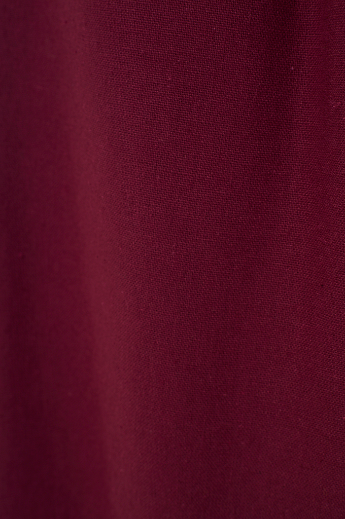 Drawstring Pleated Wide-Leg Linen Pants_7