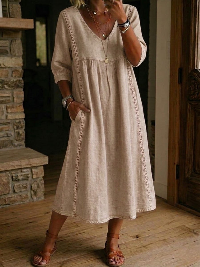 Elena | Relaxed A-Line Dress