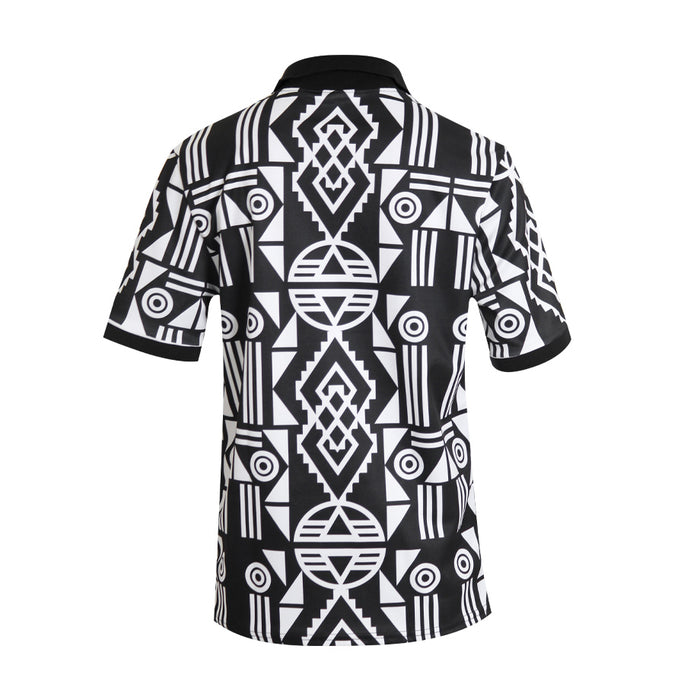 Fabrosanz: Menswear Nguni Print Golf Shirt