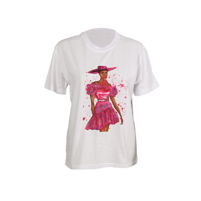 Fabrosanz: Tsonga/Pedi Print Illustrated T-shirt