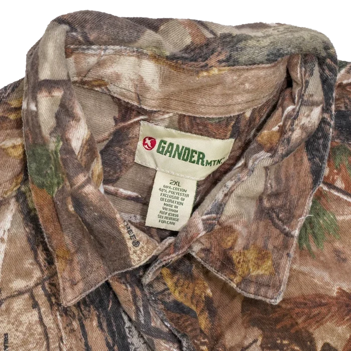 Gander Mountain Realtree Camo Field Shirt -2XLarge - Army & Outdoors - Field Shirts
