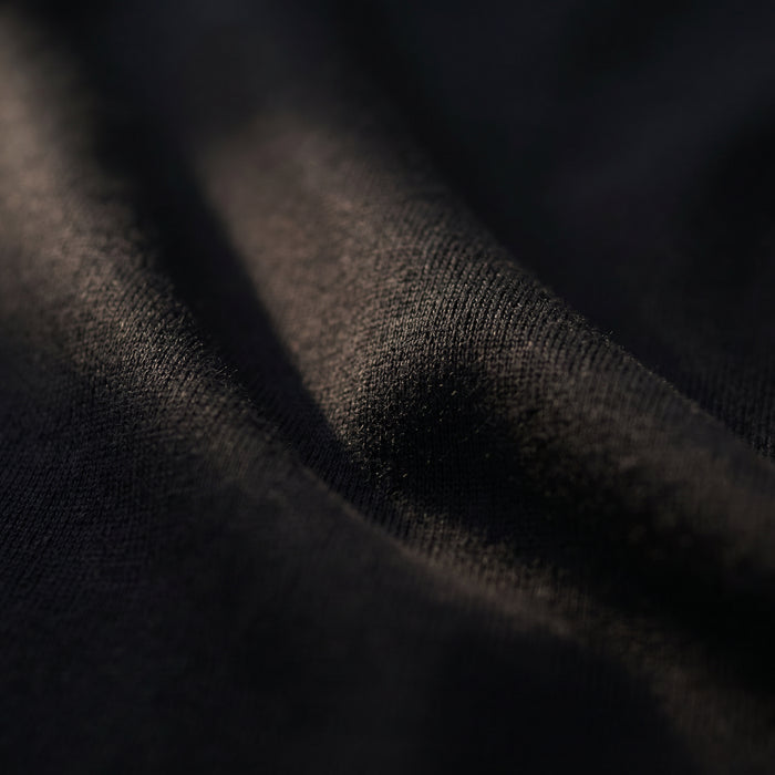 Jacquard Luxe Knit Polo fabric detail (100% cotton) — Emanuel Berg