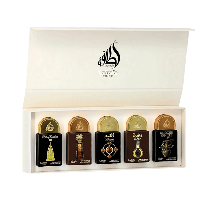Lattafa Unisex Perfume Lattafa Pride Collection No. 4 Eau de Parfum Unisex Fragrance Gift Set (5 x 20ml)