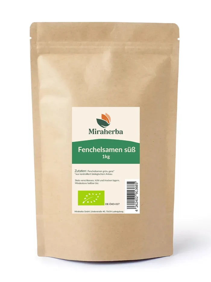 Miraherba - Bio Fenchelsamen grün süß ganz - 1kg_14363.jpg