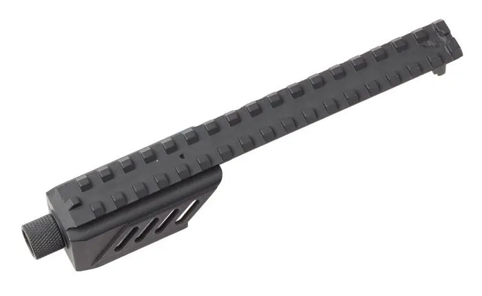 Montageskinne til G18C EL og CM030 pistol, sort metal, sideansigt