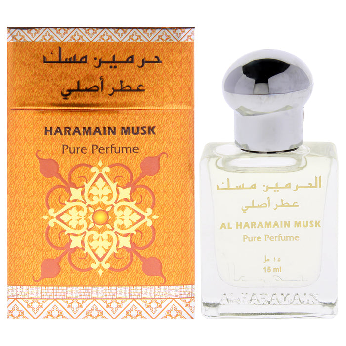 Musk by Al Haramain for Unisex - 0.5 oz Perfum Oil Rollerball