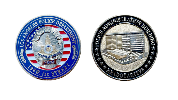 Police Administration Building Challenge Coin