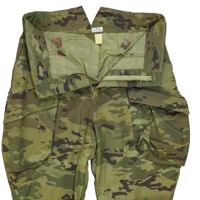 Production Made Multi Camo Breeches - Film Production Used - Combat Trousers