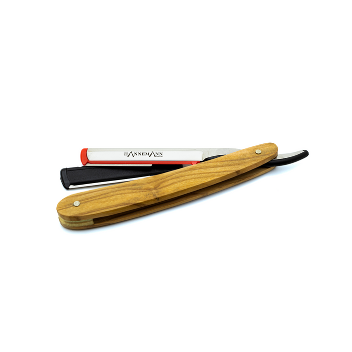 Rasiermesser mit Wechselklinge Olivenholz
