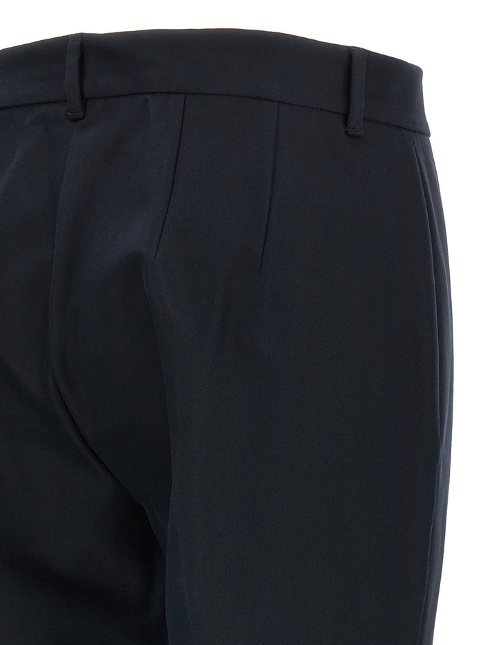 'S Max Mara Blue Cotton Flared Pants