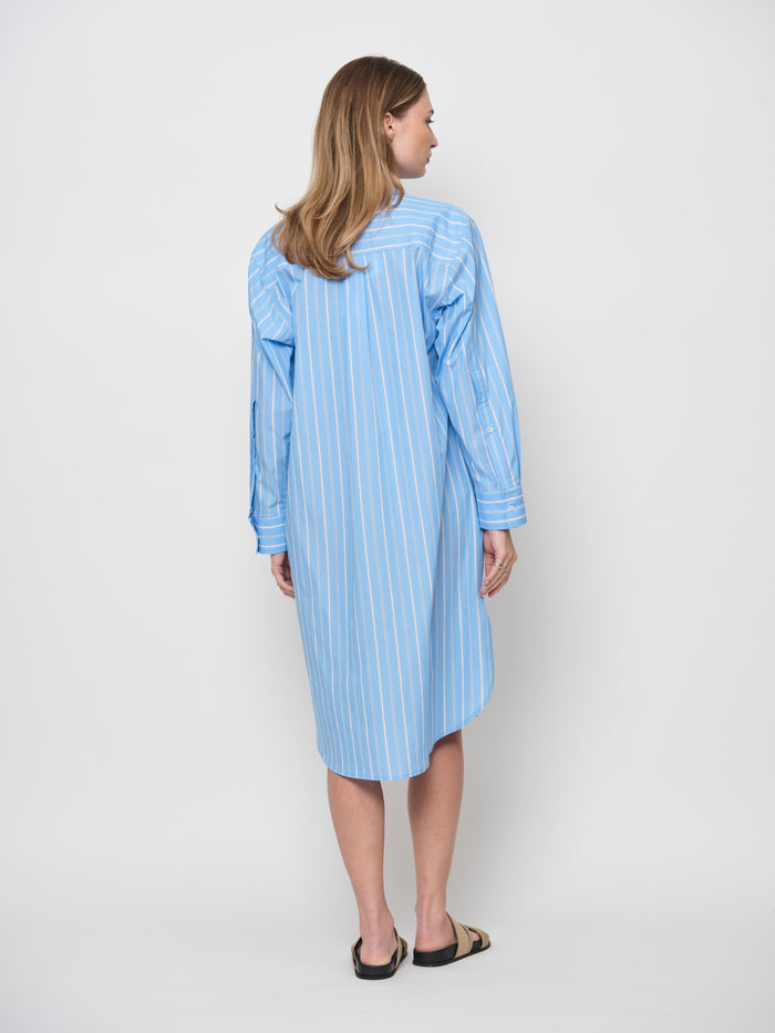 Shirt Dress With Waist Tie
