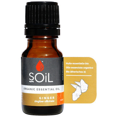 SOiL Organic Ginger Essential Oil 10ml