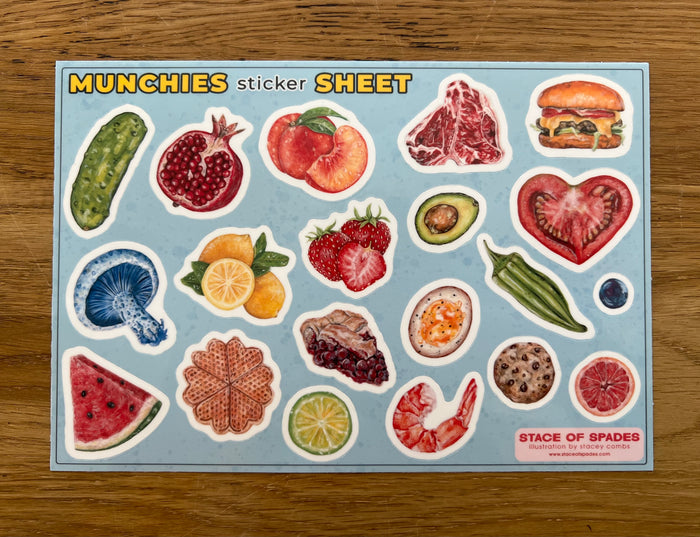 Stace of Spades -Sticker Sheets