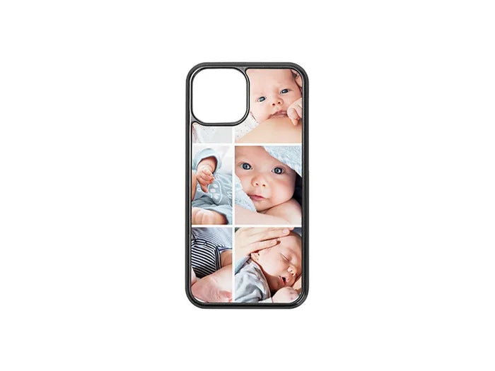 Sublimation Blanks iPhone 13 Mini Cover (Plastic, Black)