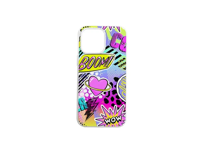 Sublimation iPhone 16 Pro Max Cover w/ insert (Rubber, Clear)