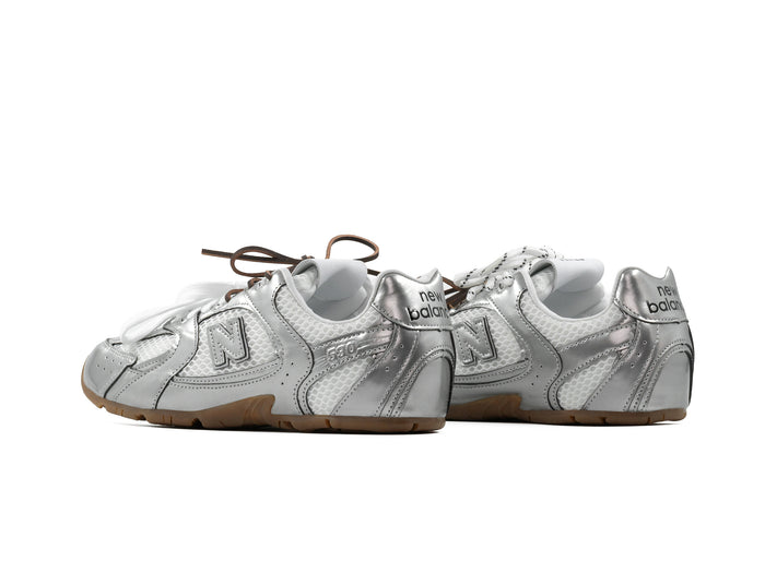 Tenis New Balance 530 SL Miu Miu Silver Platinum Importado