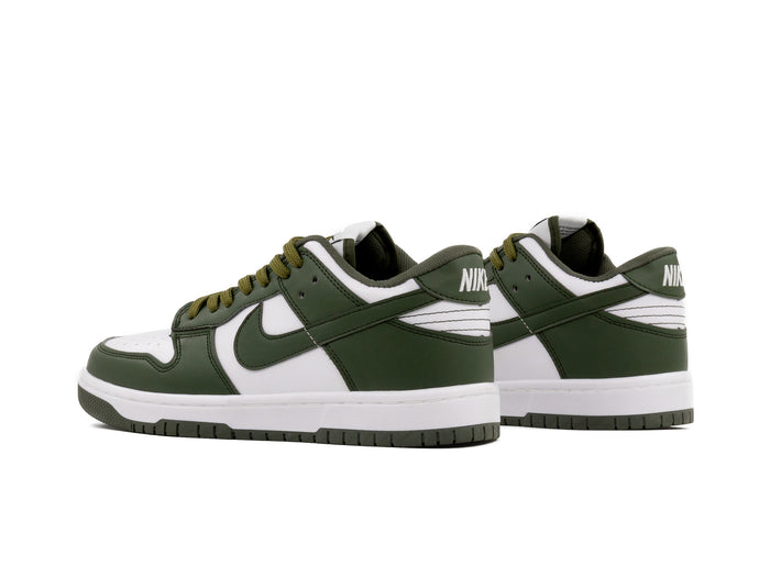 Tenis Dunk Low Blanco Verde Militar