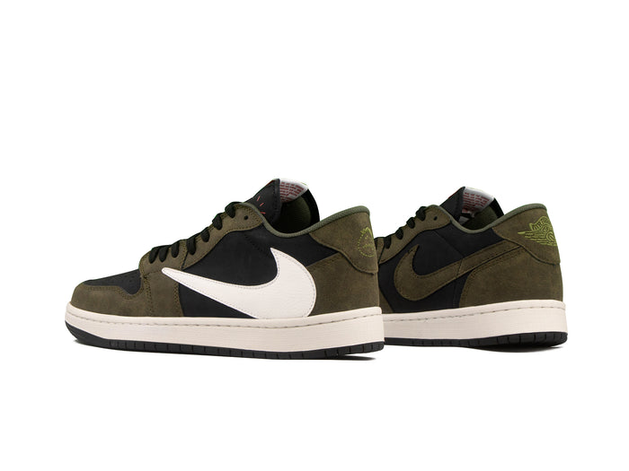 Tenis Travis Low Black Olive