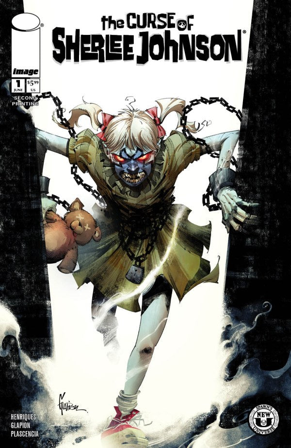 The Curse of Sherlee Johnson #1 2nd Printing Jonathan Glapion