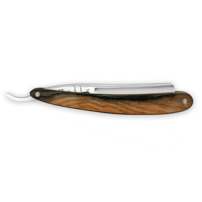 Thiers Issard 'Le Grelot' Straight Razor 5/8" Brown and Black Stamina Carbon Steel.
