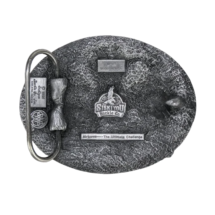 US Made Airborne Belt Buckle, Item 3 - Army & Outdoors - Belts