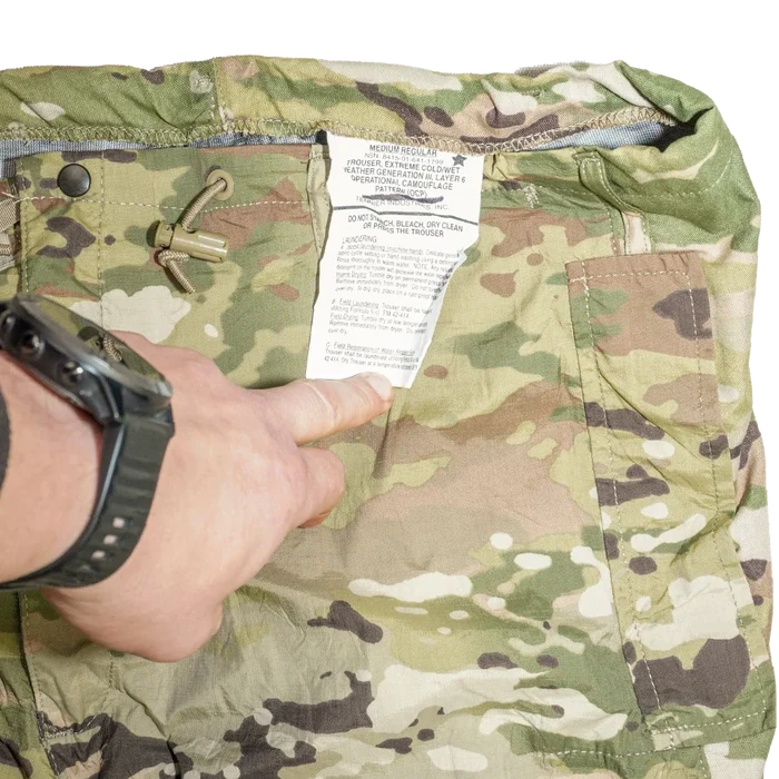 USGI Multicam APECS Wet Weather Trousers - Medium Regular - US Army Surplus - Rain Trousers