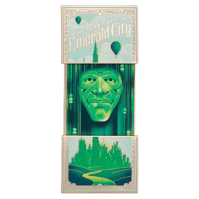 Wicked Emerald City Slider Pin