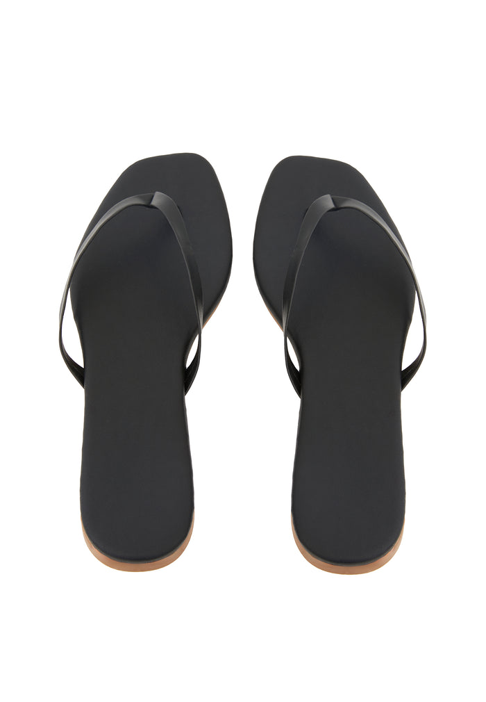 Women Polyurethane Slipper - BLACK