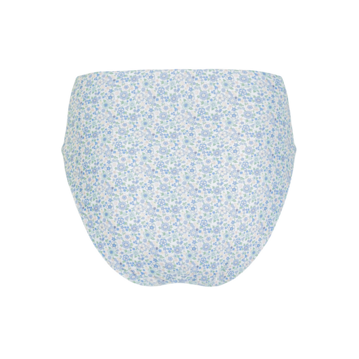 women's slate floral high waist bikini bottom