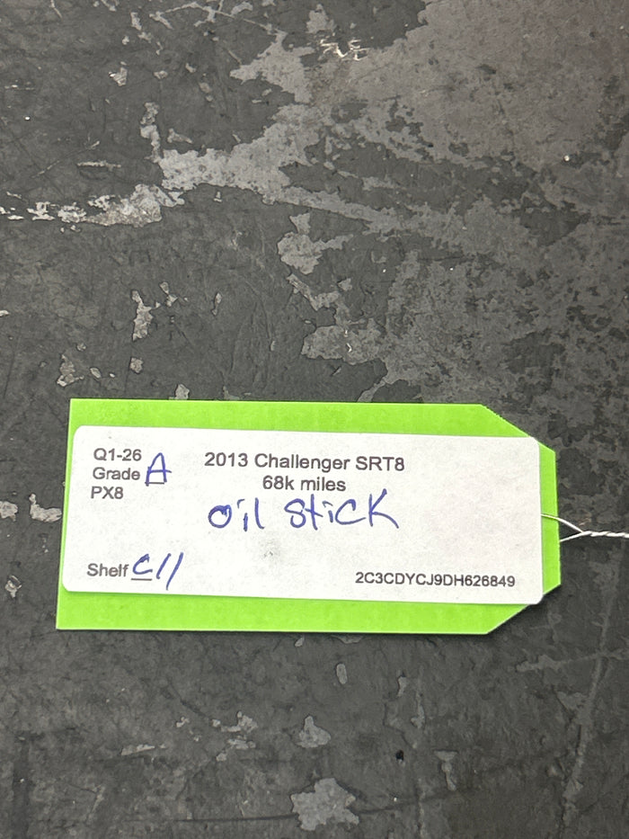06-23 DODGE CHALLENGER SRT8 ENGINE OIL LEVEL INDICATOR TUBE DIP STICK