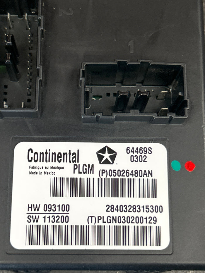 2011-2013 Grand Cherokee Durango Power Liftgate Module OEM 05026480AN