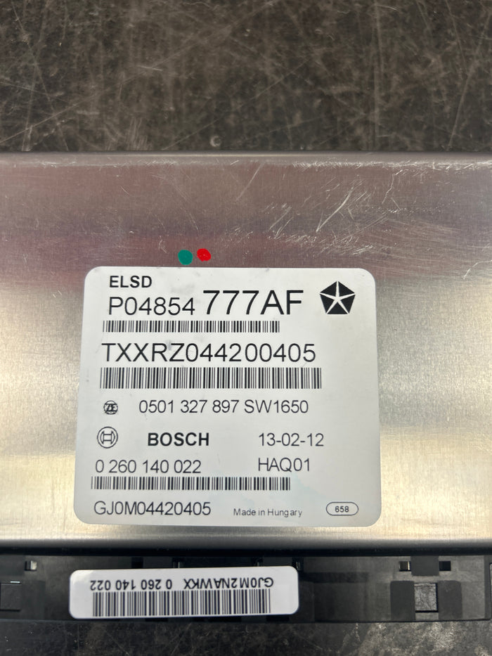 2011-2013 Jeep Grand Cherokee Differential Control Module 04854777AF OEM