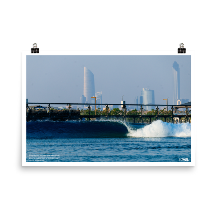 2025 Lineup Poster: Surf Abu Dhabi, United Arab Emirates