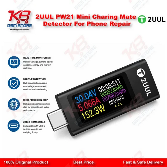 2UUL PW21 Mini Charing Mate Detector For Phone Repair