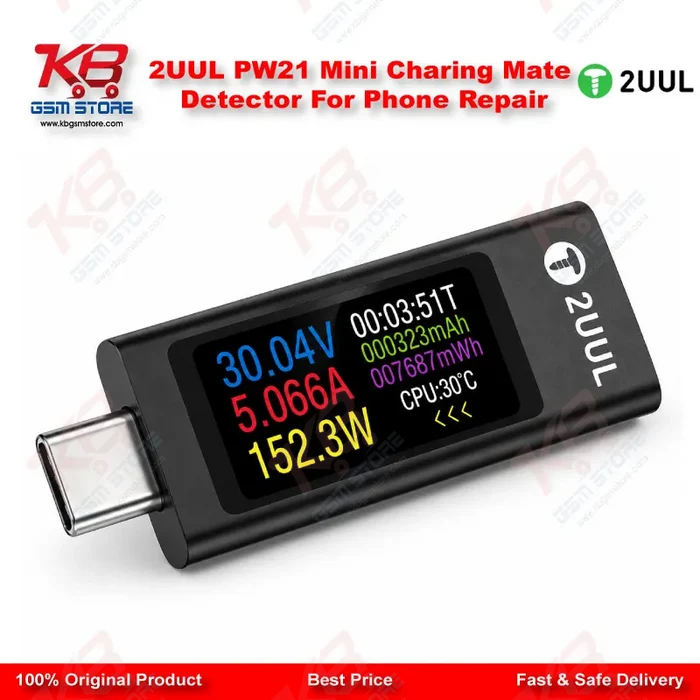 2UUL PW21 Mini Charing Mate Detector For Phone Repair