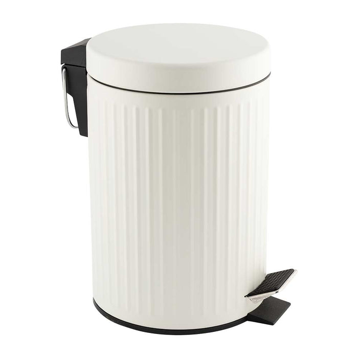3 Litre Ribbed Metal Bin