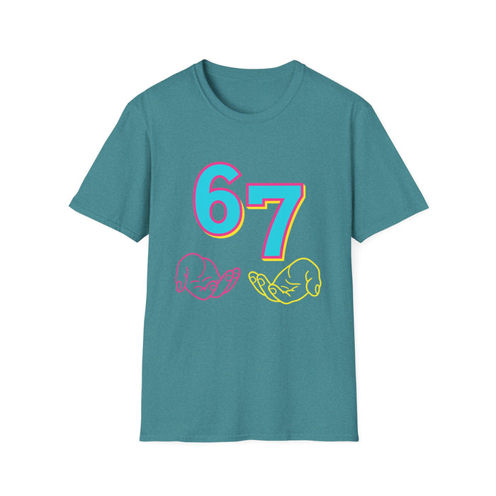 6 7 T-Shirt - Unisex Softstyle