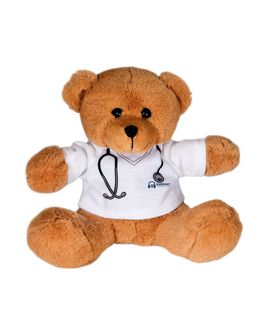 7" Doctor Or Nurse Plush Bear