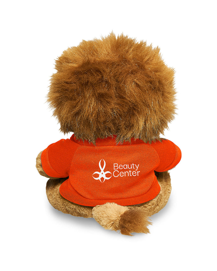 7" Plush Lion With T-Shirt