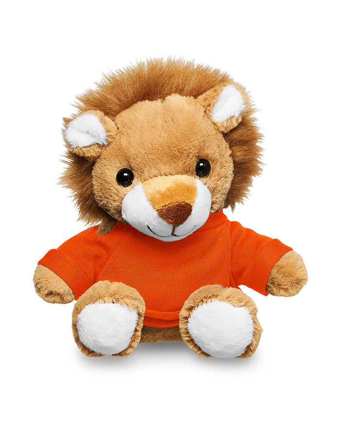 7" Plush Lion With T-Shirt
