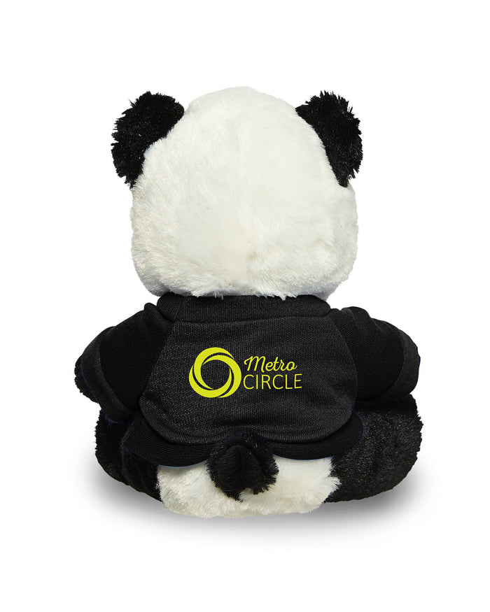 7" Plush Panda With T-Shirt
