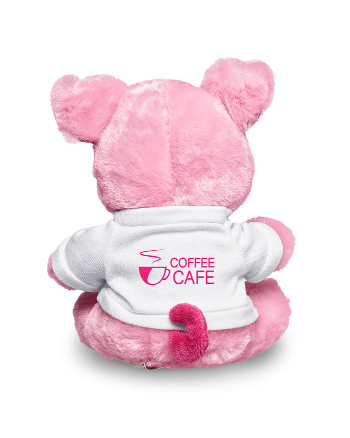 7" Plush Pig With T-Shirt